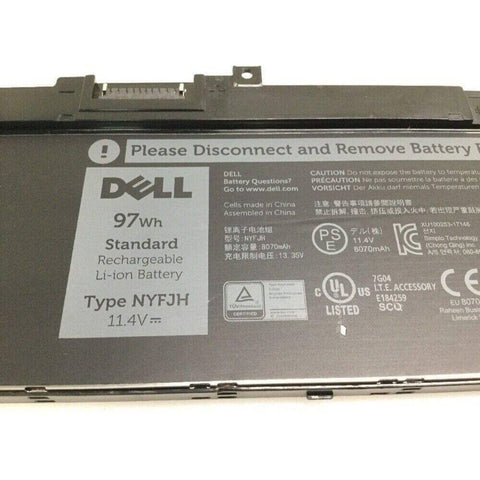 Dell Precision 7730 Laptop battery [ORIGINAL] - NYFJH 11.4V 97Wh
