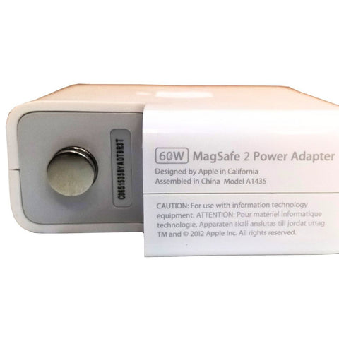 Cargador Original Apple Macbook Air 60w Magsafe 2 A1435 - Impormel