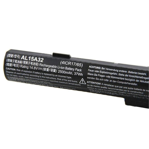  Products Acer AL15A32 Battery for ACER Aspire 5-473A E5-422 E5-522 E5-473G E5-474G F5-572G E5-573 E5-573G E5-573T E5-574 E5-574G E5-752G E5-772 E5-772G E5-773 E5-773G E5-473G-561X TravelMate P277-MG P278-MG KT.00403.025 Series laptop's.