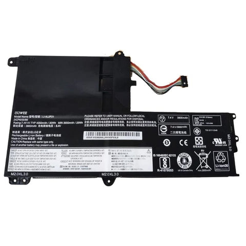 Lenovo L14M2P21 Laptop Battery for Yoga 500-14 Yoga 500-14ISK Edge 2-1580 Flex 3-1435 Flex 3-1470 PC.