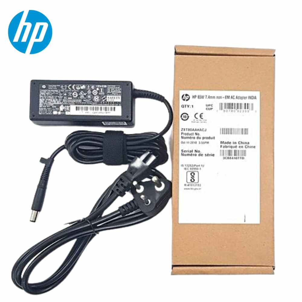 [ORIGINAL] Hp PRESARIO CQ56-205EM Laptop Charger - (18.5V 3.5A 65w 7.4Mm Pin) Genuine AC Power Adapter