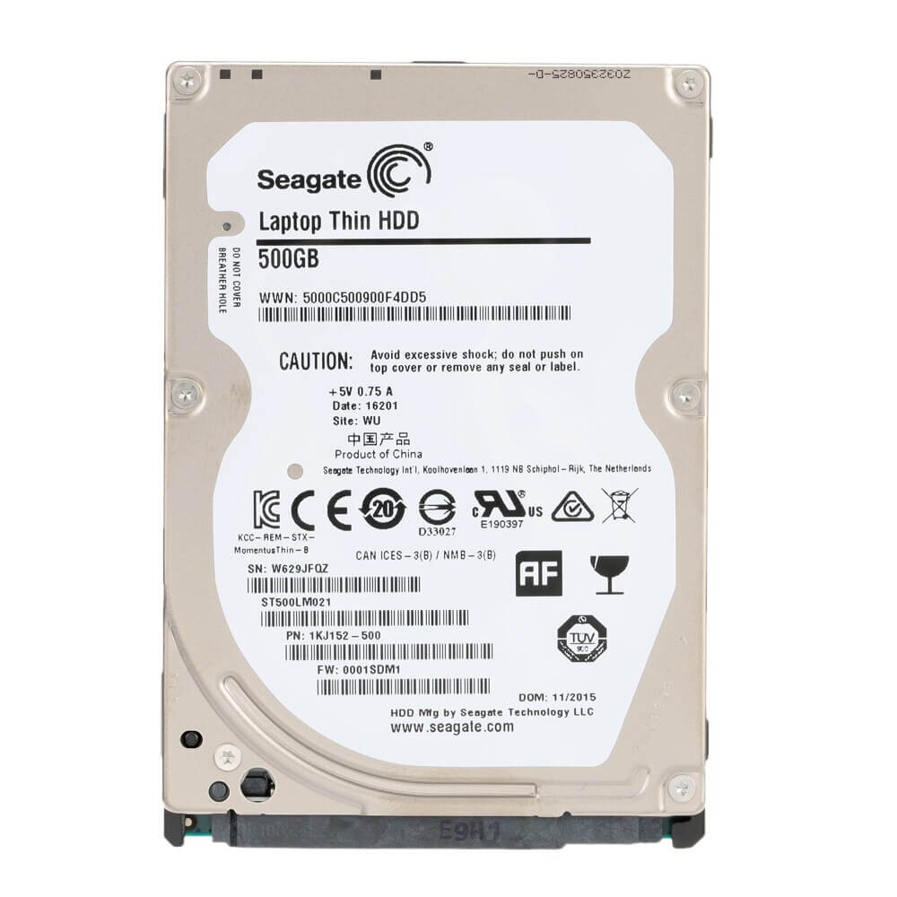 Seagate 500 GB Laptop Hard Drive for HP, Dell, Lenovo