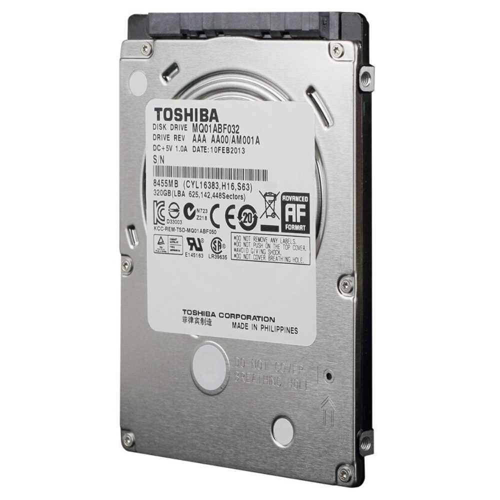 Toshiba 320 GB Laptop Internal Hard Drive