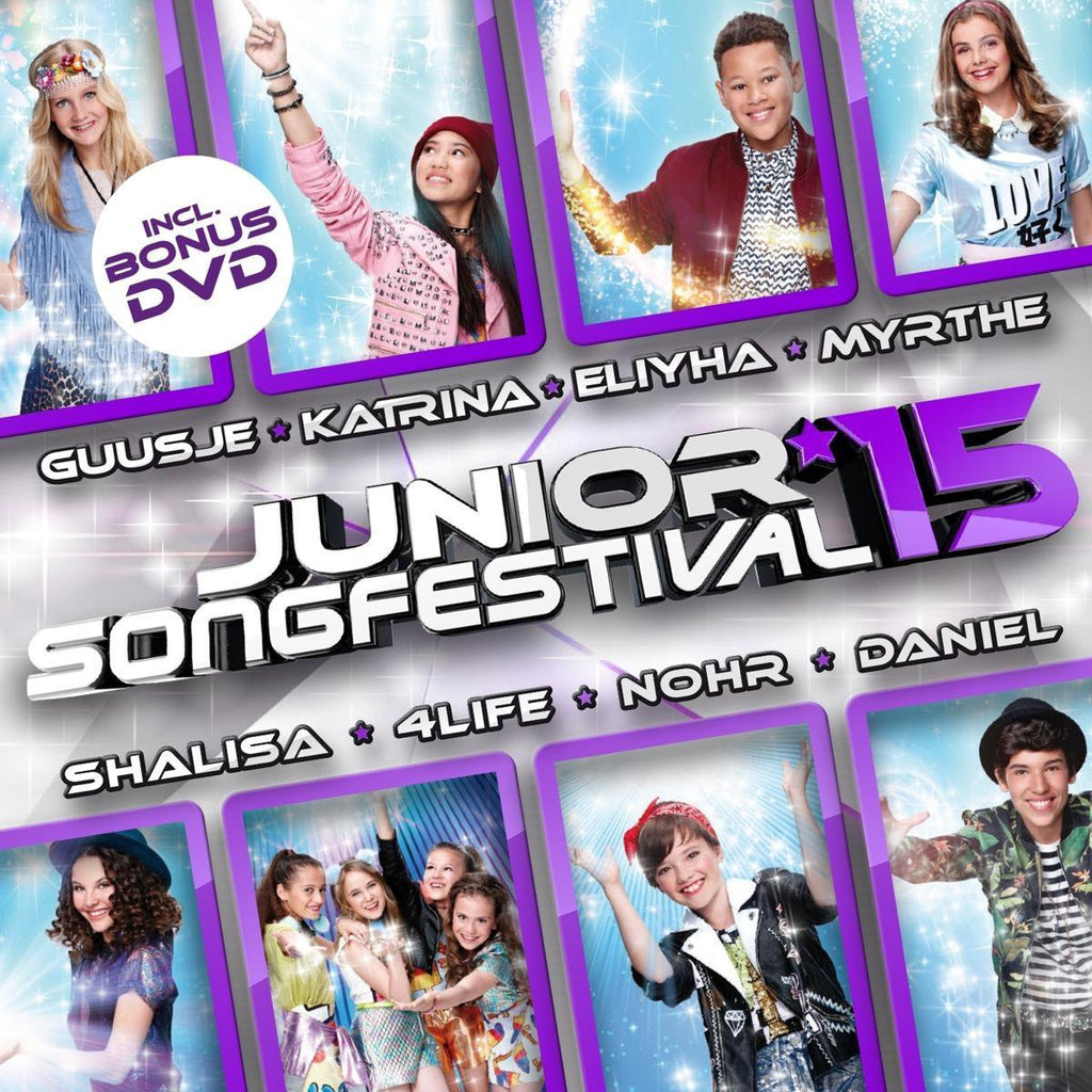ga sightseeing Rommelig materiaal Junior Songfestival 2015 (Cd/Dvd) – RecordOutlet.NL