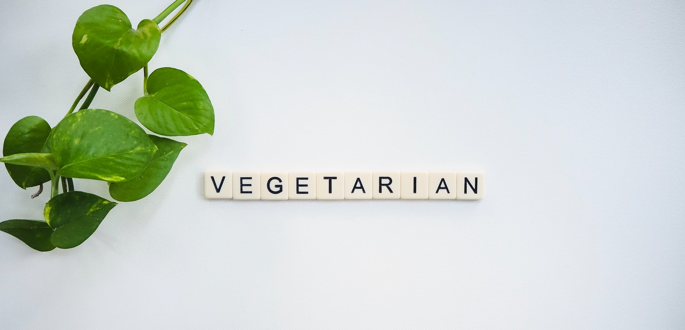 Vegetarian Schriftzug