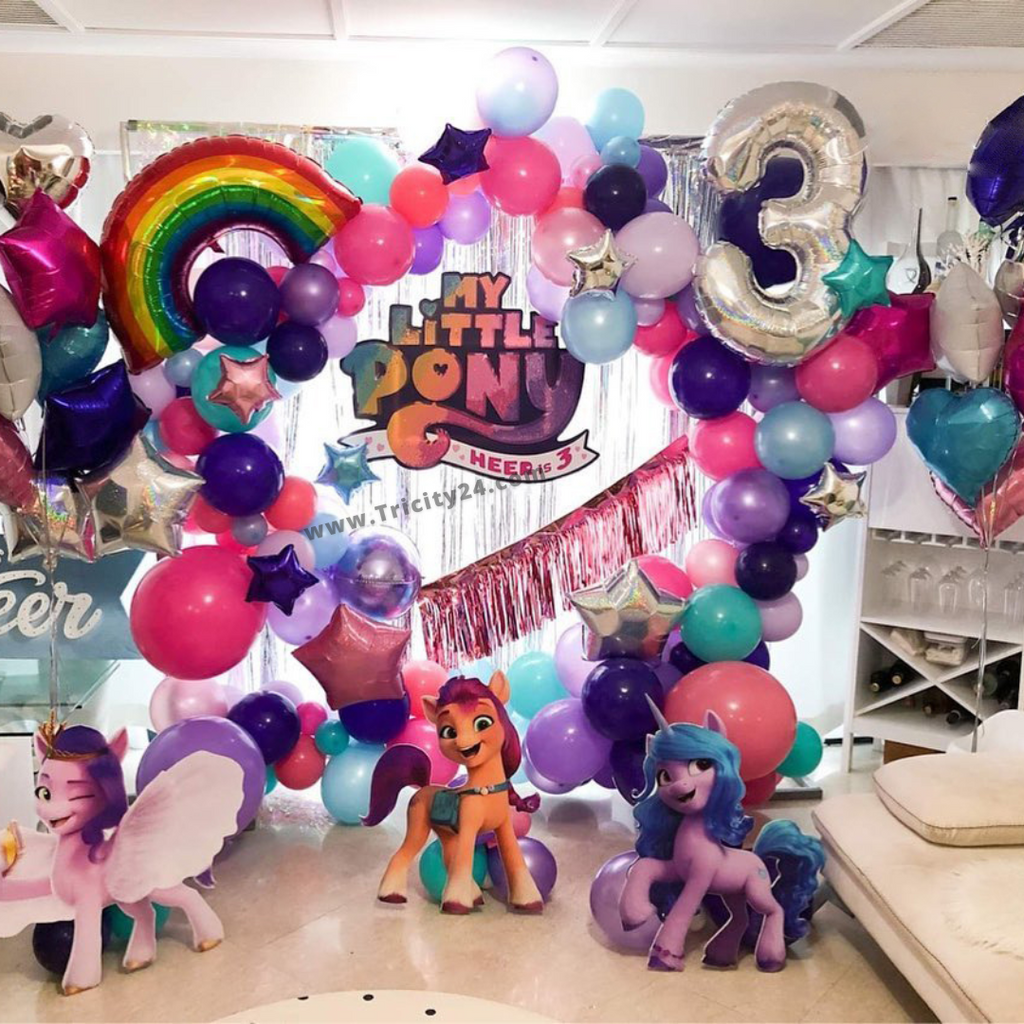 My Little Pony Theme Party Decoration (P393). – Tricity 24
