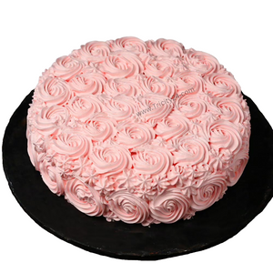 Rose Strawberry Cake (Half Kg).