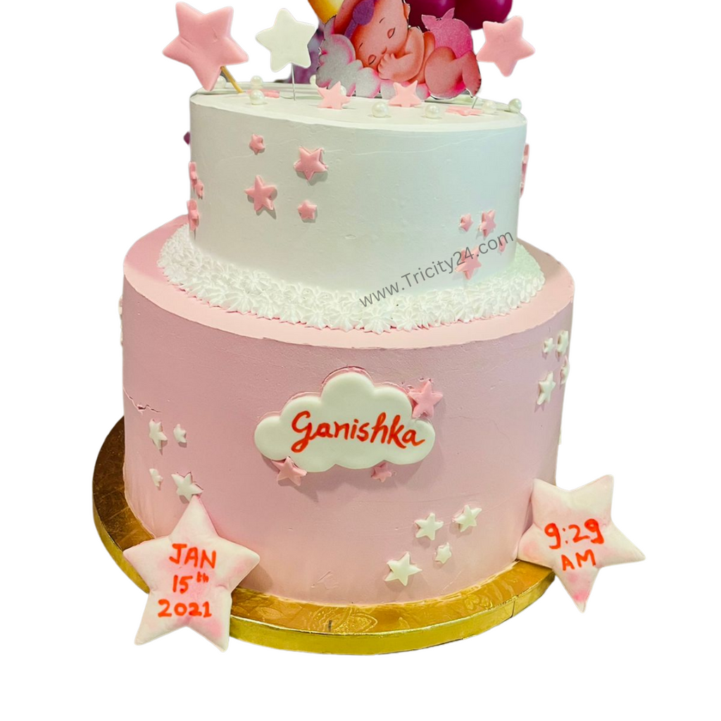 1/2 KG Pineapple eggless cake, Super Cake- Online Cake delivery in Noida,  Cake Shops with Midnight & Same Day Delivery