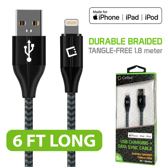 Apple Certified Retractable Lightning Cable  Charge and Sync Lightnin –  Engine Design Group