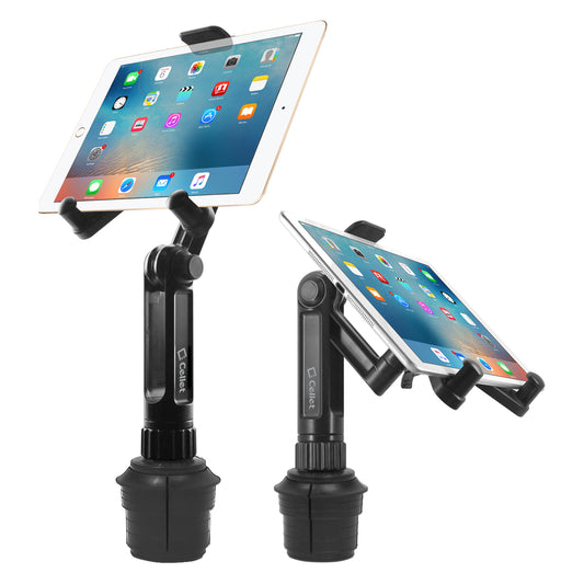 PH620-Adjustable Universal Cup Holder Phone & Tablet Mount Cradle 360 –  Cellet Retail