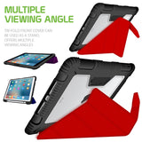CCIPD97RD - iPad 9.7" Case, Heavy Duty Rugged Case with Reinforced Corners for Apple iPad 9.7" - Red