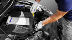 how to check the oil level manually