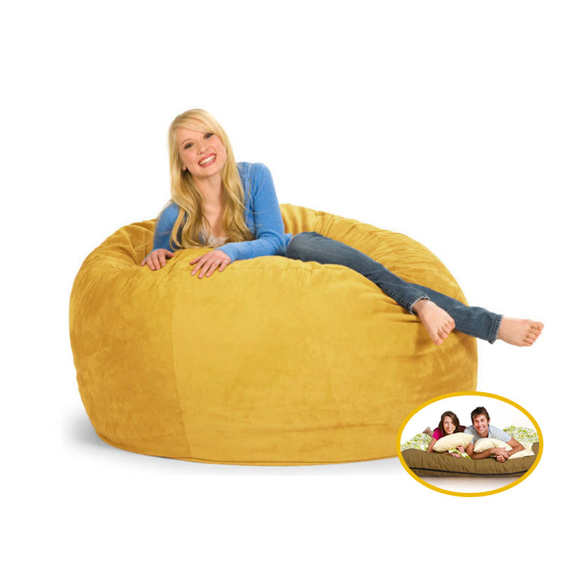 velvet bean bag cover