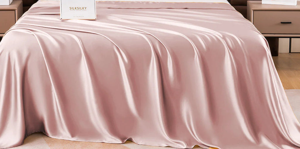 Silk Sheets - PINK - SILKSILKY