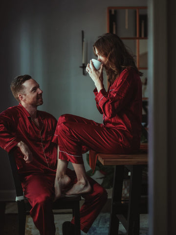 The Benefit of Matching Silk Pajamas for Couples