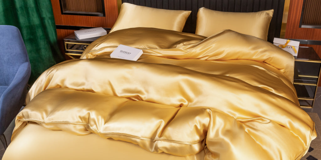 silk bedding - silksilky