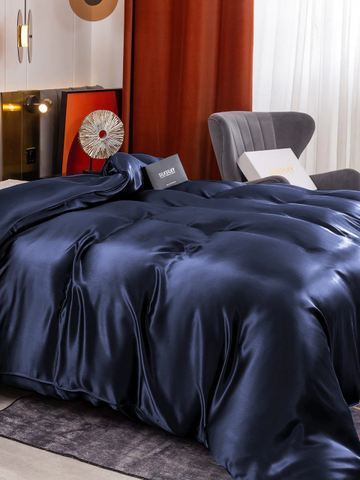 19Momme Mulberry Silk Seamless Duvet Cover (WITHOUT PILLOWCASES)