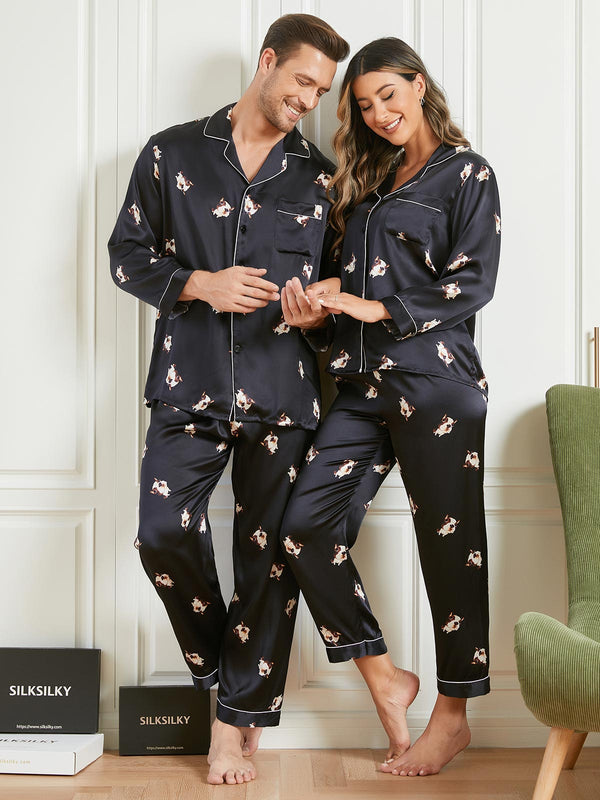 Silk Sleepwear for Couple, Matching Family Silk Sleepwear – SILKSILKY