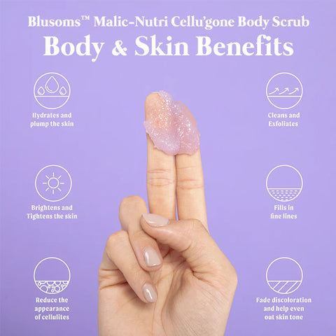 Blusoms™ Malic-Nutri Cellu'gone Body Scrub