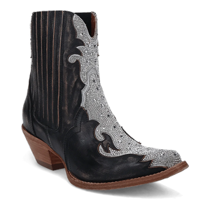 Crystal Ankle Bootie Cowboy Boot by Dan Post - Bourbon Cowgirl