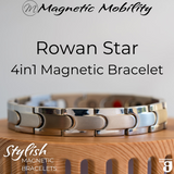 Experience Style and Wellness with Rowan Star Men's Silver Bracelet