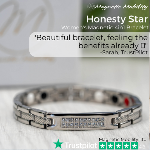 Beautiful bracelet, feeling the benefits already 🌟