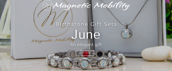 June Birthstone Gift Sets with Magnetic elements