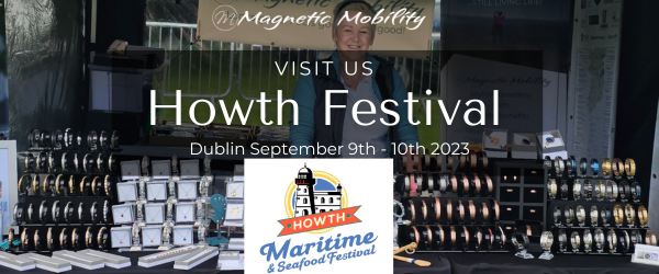 Discover Magnetic Bracelets at the Howth Maritime & Seafood Festival in Dublin!