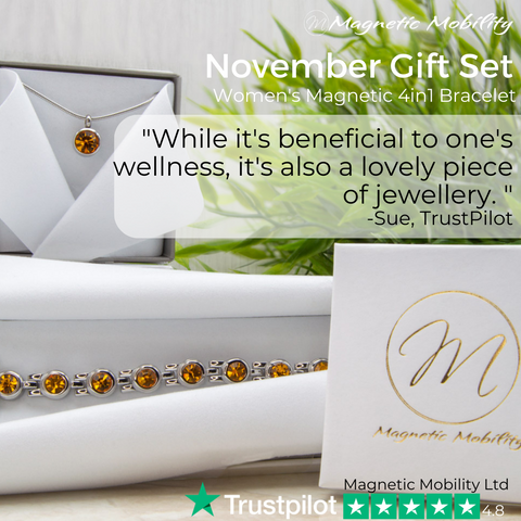 While it's beneficial to one's wellness, it's also a lovely piece of jewellery.