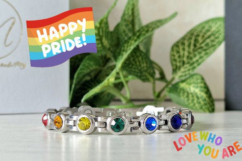 Happy Pride Month - Celebrate LGBTQ+ pride with our Special edition Pride Magnetic Bracelet