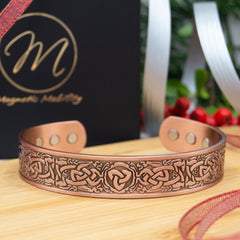Trintiy - Copper Magnetic Bracelet - Gift Idea for Dad for Christmas