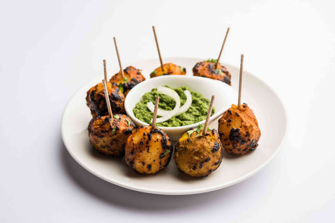 Beginners Guide For Indian Fry Food | Tandoori Aloo Tikka | Simply Desi | Indian Restaurant Near Me