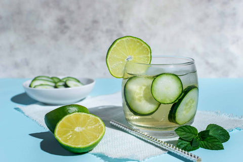 Best Summer Drinks | Mint Cucumber Lemon Juice | Simply Desi | Indian Restaurant Near Me