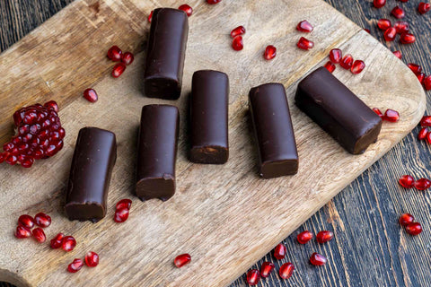 Christmas Everyday Chocolates | Pomegranate Dark Chocolate Slabs | South Asian Groceries Online