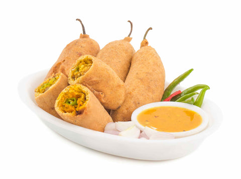 Dussehra - Mirchi Vada | Simply Desi | Indian Restaurant Near Me