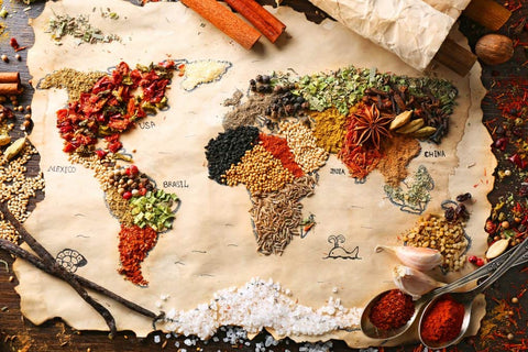 Indian Food History World Food Map | Indian Grocery Store Online