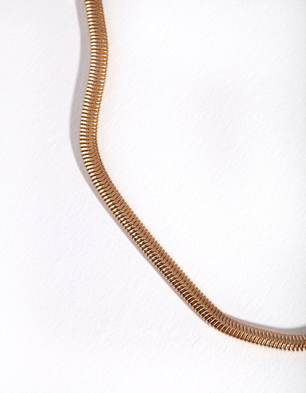 Gold Thick Snake Chain Necklace - Lovisa