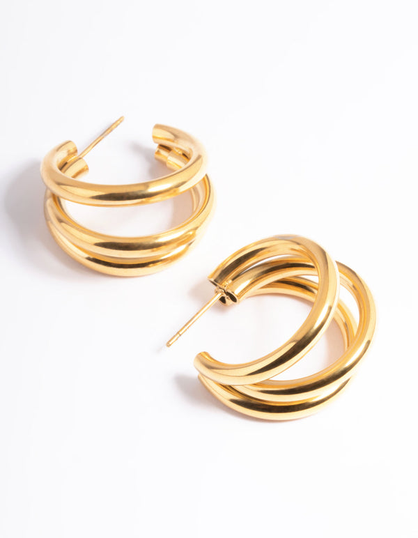 Gold Double Circle Link Belt - Lovisa
