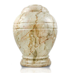 Alluvium Marble Cremation Urn - Large