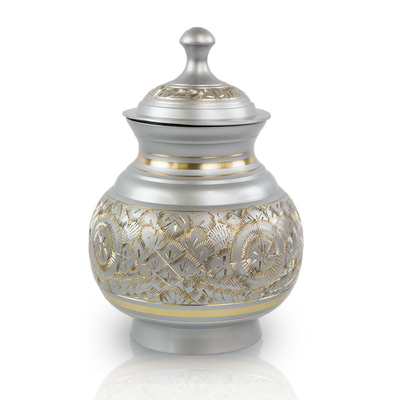 Timeless Pewter Pet Cremation Urns - Medium | OneWorld Memorials