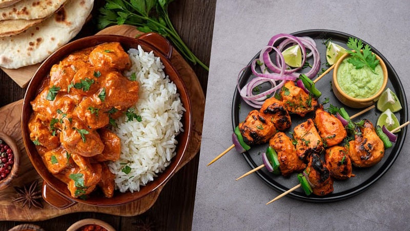 Chicken Tikka Vs. Butter Chicken