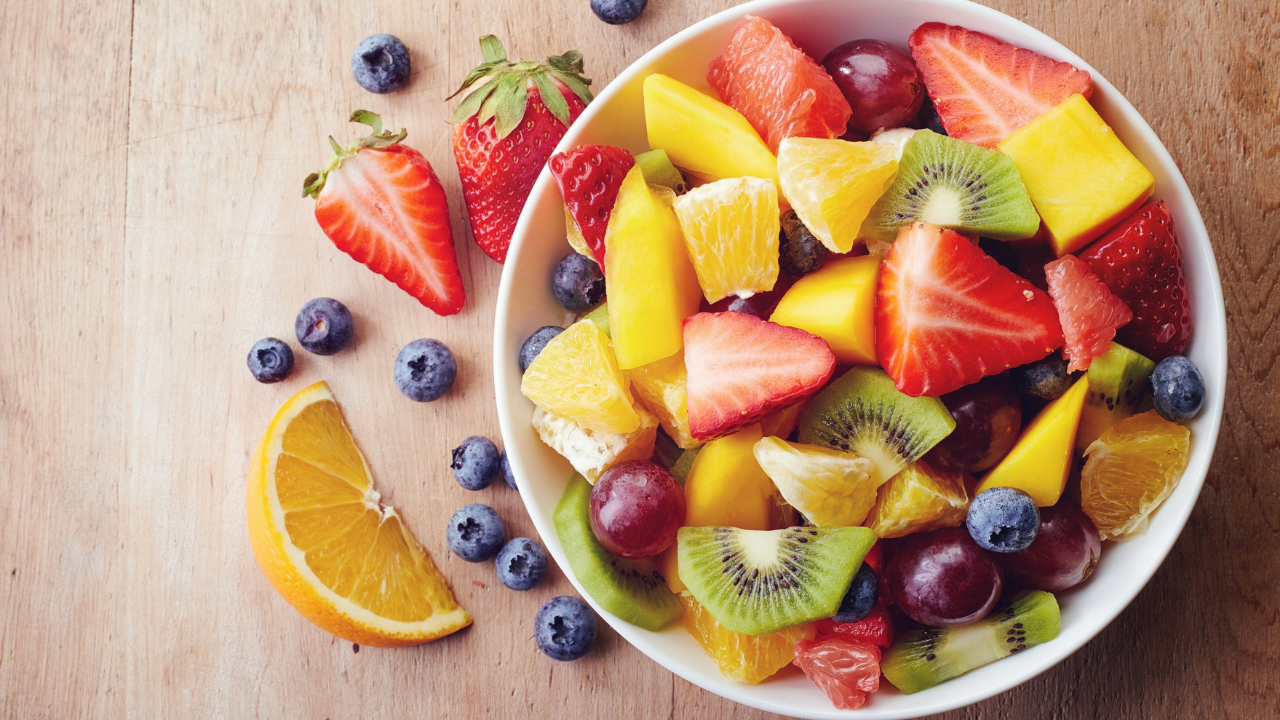 alcoeats Fruit Salad With Maple Dressing