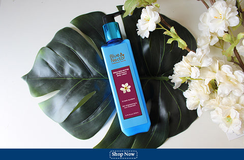 Blue nectar body lotion spf30