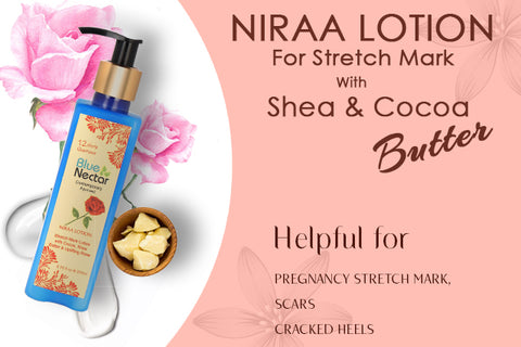Body lotion for stretch marks