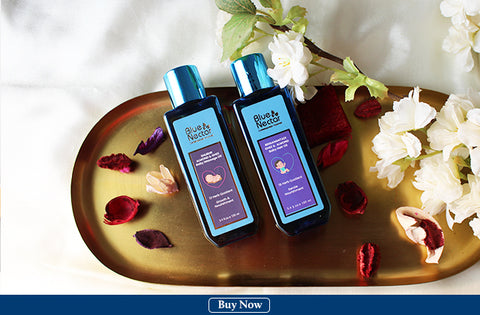 blue nectar baby hair and massage oil