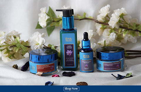 Blue Nectar Ayurvedic skincare products