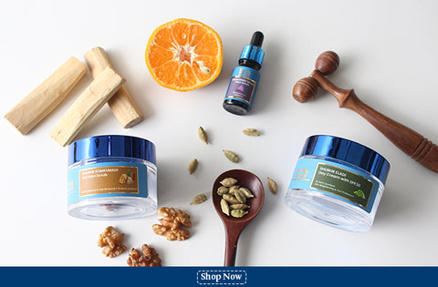 Blue Nectar natural skincare products