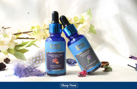 Blue Nectar Oil free face serums