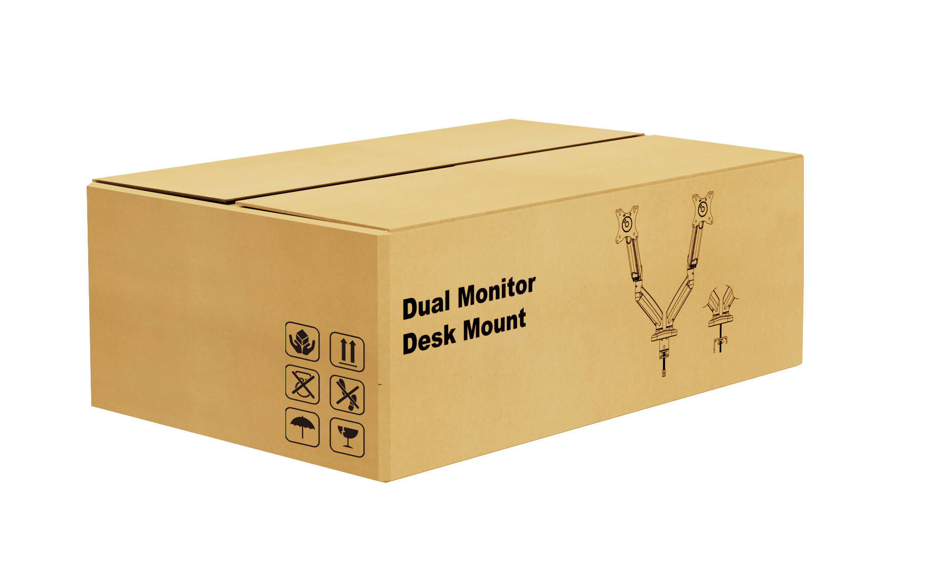 Dual Monitor Ultrawide Desk Mount for 17-42'' Monitors MU7012