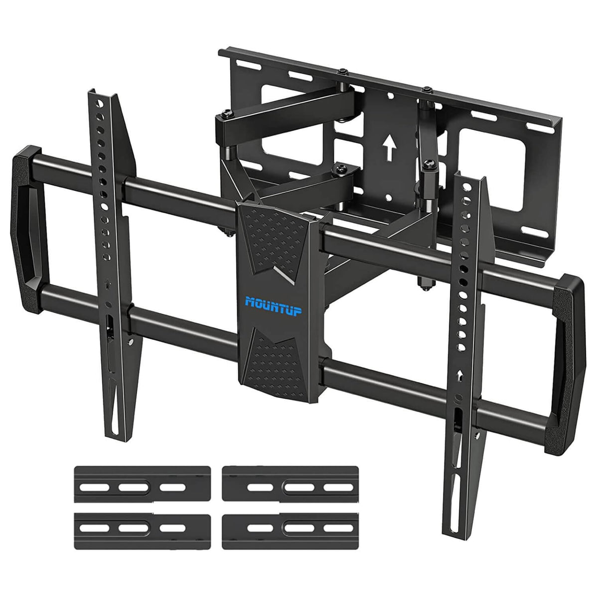 MOUNTUP MU0018 - Soporte de pared para TV de movimiento completo para la  mayoría de televisores de 26 a 50 pulgadas, soporte de pared VESA máximo de